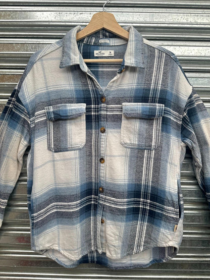 (M) Sobrecamisa de Franela Hollister