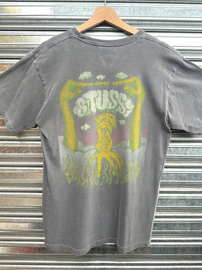 (M) Reme Stussy Grey "Psychodelic"