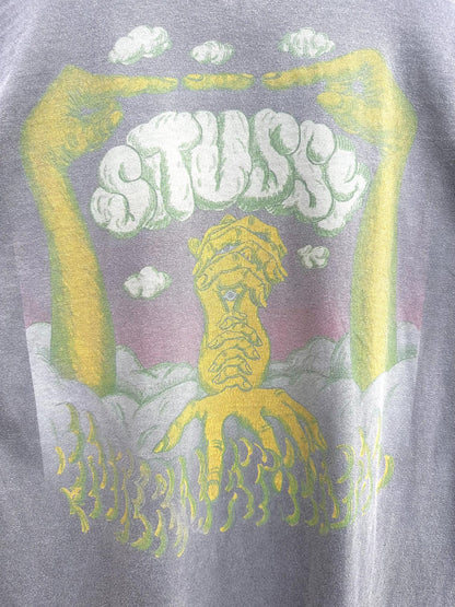 (M) Reme Stussy Grey "Psychodelic"