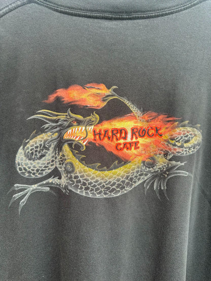 (XL) Reme Vintage Hard Rock Singlestich "Dragon Breathing Fire"