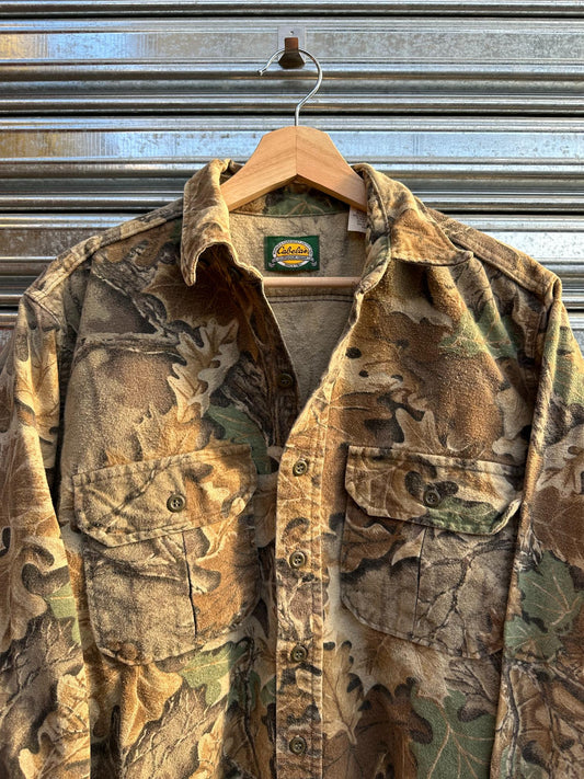 (L) Sobrecamisa Vintage Cabelas x Realtree