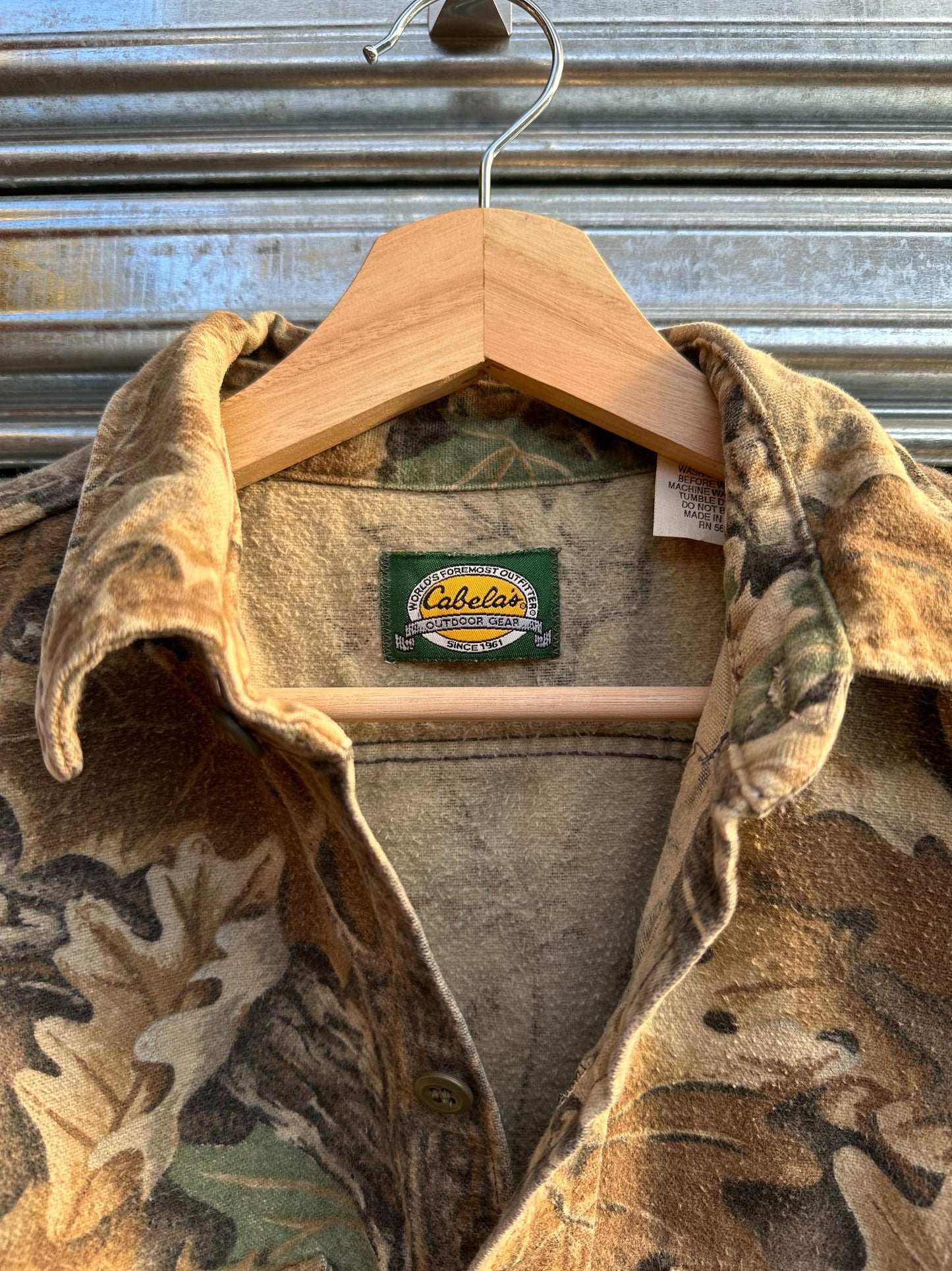 (L) Sobrecamisa Vintage Cabelas x Realtree