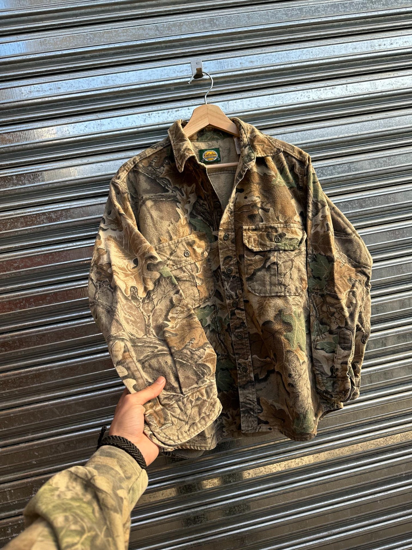 (L) Sobrecamisa Vintage Cabelas x Realtree