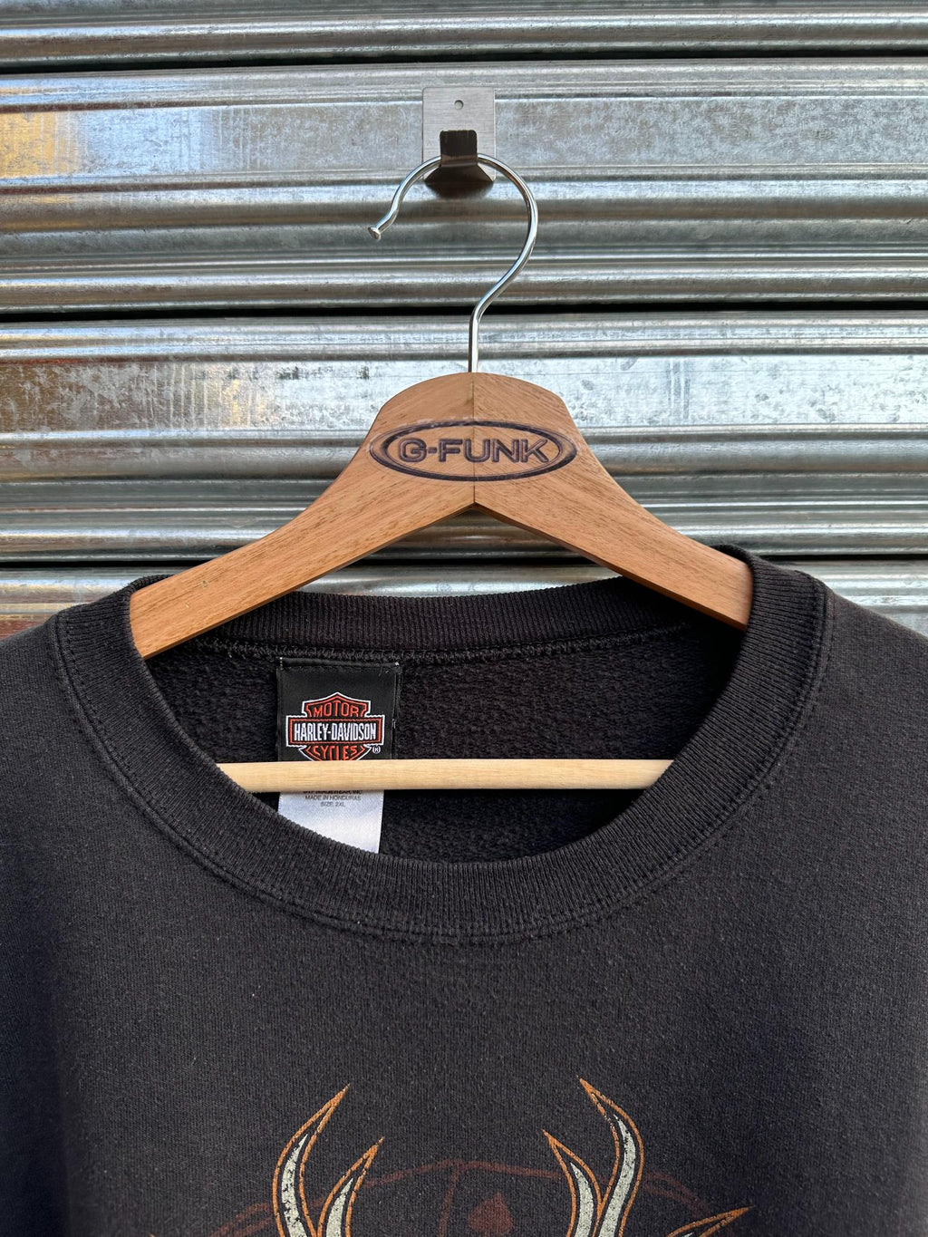 (XXL) Buzo Harley Davison "Dados con Flama"