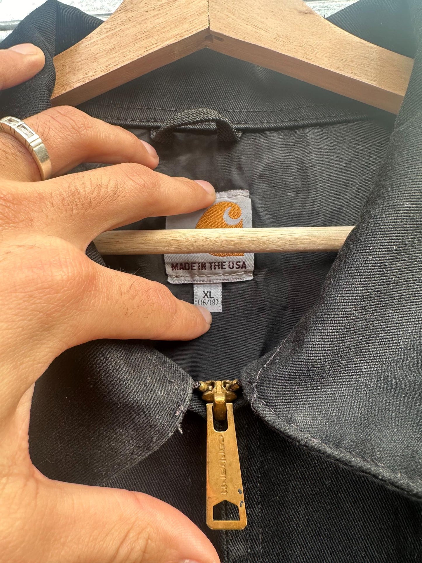 (M/L) Campera Carhartt 90s "Skills USA"
