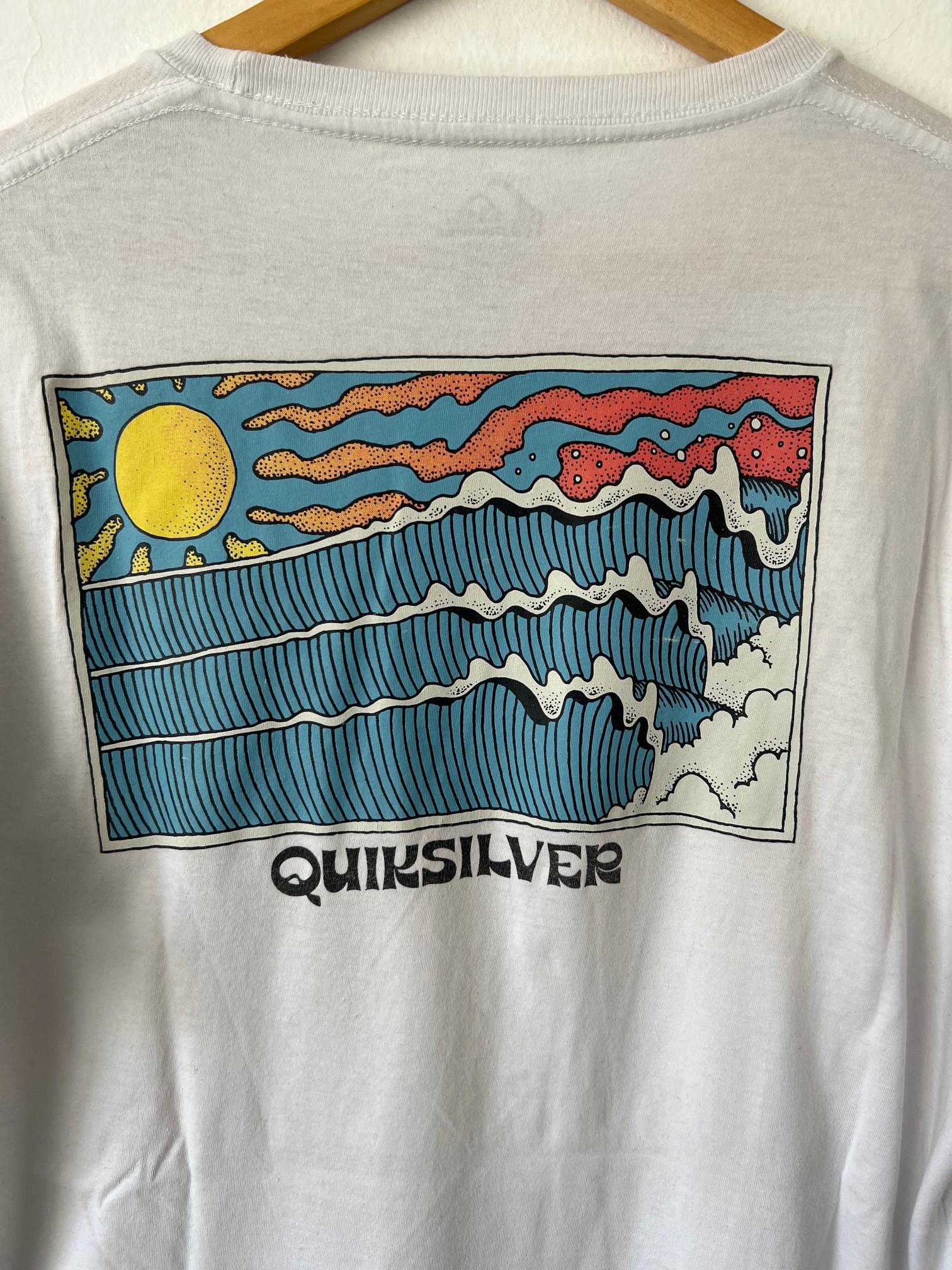 (M) Reme Quicksilver Logo "Waves and Sun"
