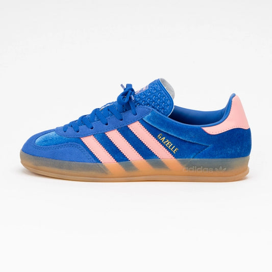 Adidas Gazelle Indoor Blue and Pink